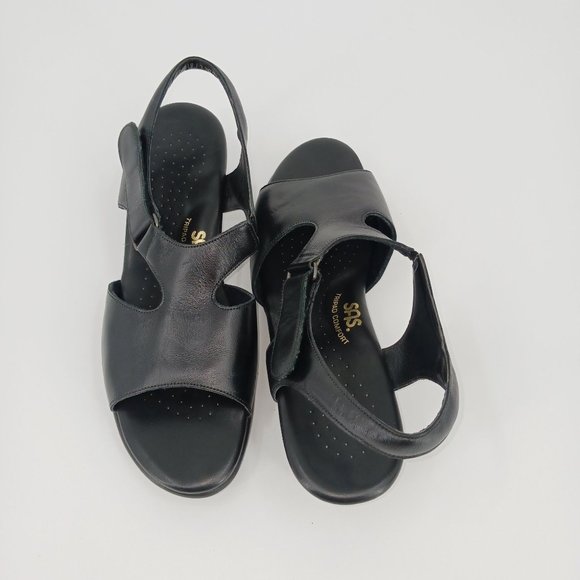 SAS TRIPAD CONFORT SANDALS OPEN TOE WITH ADJUSTABLE STRAP WOMENS SIZE 10 - Picture 7 of 9